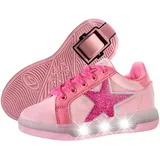 BREEZY ROLLERS Schuhe mit Rollen BREEZY ROLLERS LED 2195680 Mädchen rosa/pink rosa 35