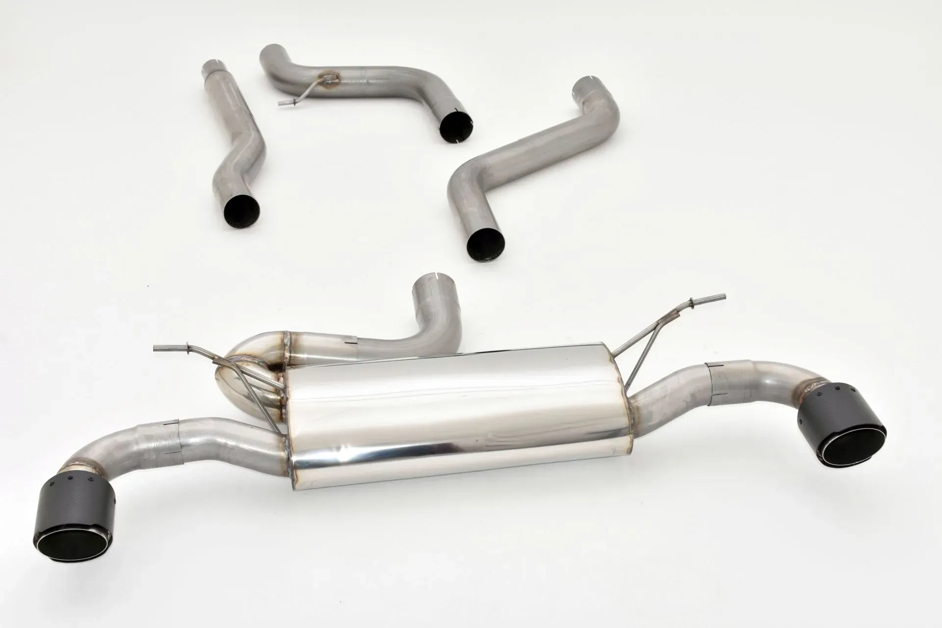 Friedrich Motorsport 76mm Duplex-Anlage Sportauspuff für Ford Focus 4 DEH ST