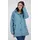 ankerglut Regenjacke "Friesennerz ANKERGLUT HVN", Damen, Gr. 40/42 (M), blau (hellblau), Obermaterial: 100% Polyurethan; Futter: 100% Polyester, figurumspielend, gerader Abschluss mit Druckknopf, Jacken Regenjacke, auch in Großen Größen erhältlich