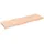 vidaXL Waschtischplatte 100x30x(2-4) cm Massivholz Unbehandelt