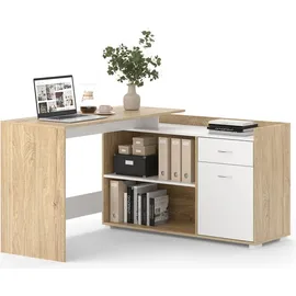 Vicco Noira, Sonoma, 135 x 77 cm mit Schublade, Model 50117 - Braun