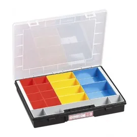 Allit Sortimentskasten Kunststoff 370 x 295 x 55 mm schwarz 17 Fächer
