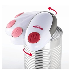 WESTMARK Dosenöffner automatischer Dosenöffner „Automatico“, batteriebetrieben rot|weiß