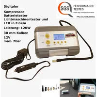 Mauk KFZ Multi-Kompressor 12V 7bar 4in1