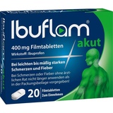 Sanofi-Aventis IBUFLAM akut 400 mg Filmtabletten 20 St