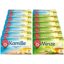 Teekanne Kräutertee 30 g, verschiedene Sorten, 12er Pack
