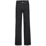 GARCIA Weite Jeans, Annemay Wide Fit schwarz 140