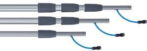 LEWI Wasser-Teleskopstange für Innenbereich, Für LEWI indoor System, Wasser-Teleskopstange 2 x 125 cm = 250 cm lang