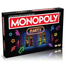 Winning Moves - Monopoly Party – Das schnelle Partyspiel für die ganze Familie!