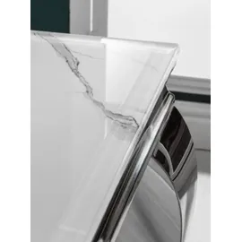 Casa Padrino 200 x 75 x 105 cm grau/silber/weiß
