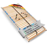 Betten-ABC MaDeRa 7-Zonen-Lattenrost 3 verschiedene Ausführungen, zur Selbstmontage, Größe: 100x200