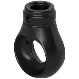 BAUHELD Markisenöse, Rund 12 mm Ral 9005 für Kugelhaken