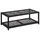 vidaXL Schuhbank 40 x 30 x 30 cm schwarz / schwarz