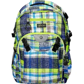 Wheel Bee LED-Backpack Generation Z  blue green