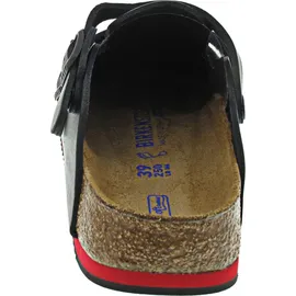 Birkenstock Kay Superlauf, WB, Naturleder, schwarz/rot, normal, Größe 41