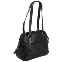 The Chesterfield Brand Damen Handtasche Bilbao schwarz Leder