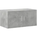 vidaXL Wandschrank Betongrau 80x42,5x40 cm Holzwerkstoff