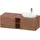 Duravit D-Neo Konsolenwaschtischunterbau wandhängend Nussbaum Matt 1400x550x459 mm - DE4950R34790000 DE4950R34790000