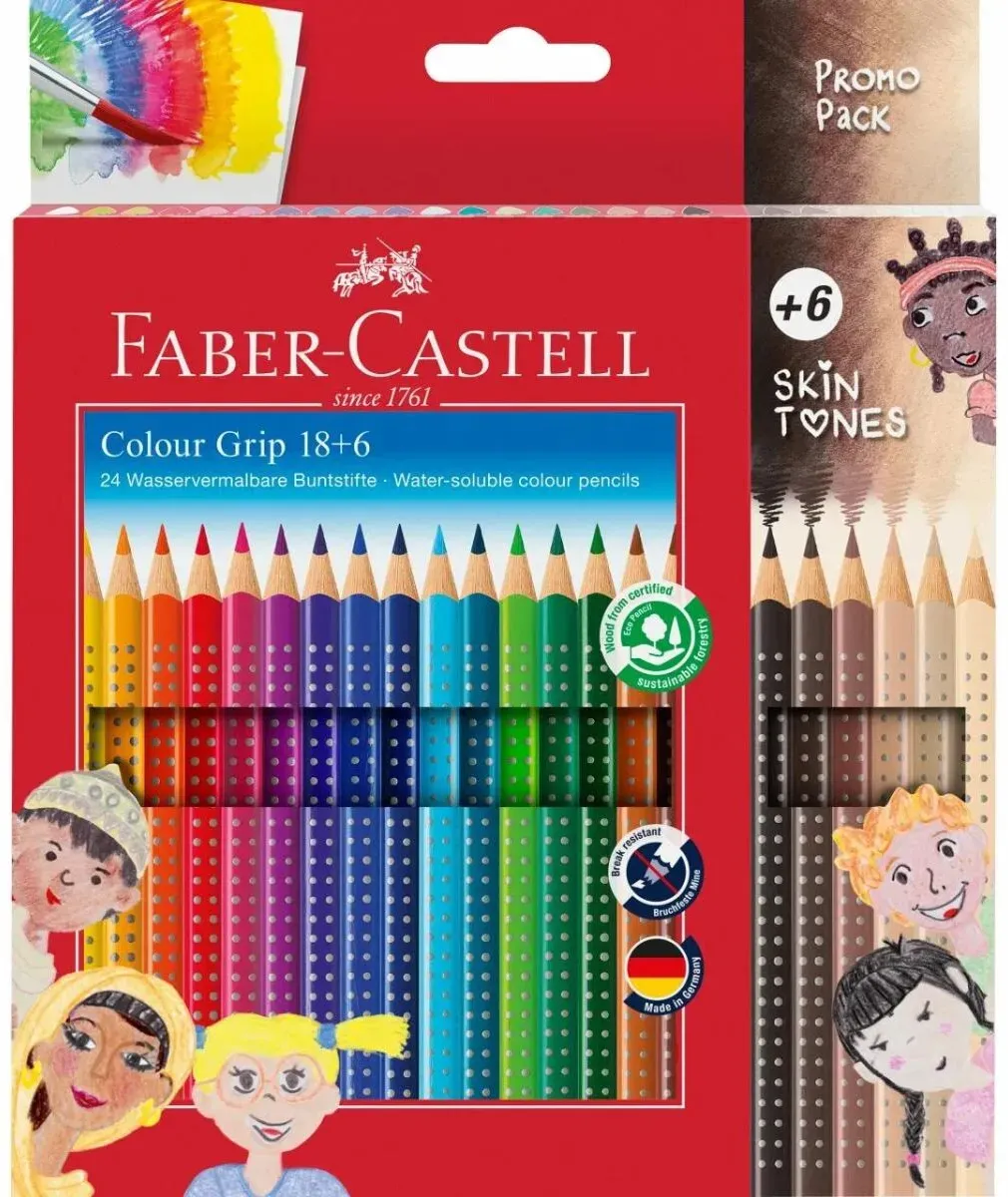 Faber-Castell 112819 Buntstift Gemischte Farben 24 Stück(e)