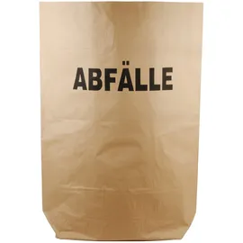 Funny AG-795 Papiermüllsack "Abfälle", 120 L, Braun (25-er Pack)