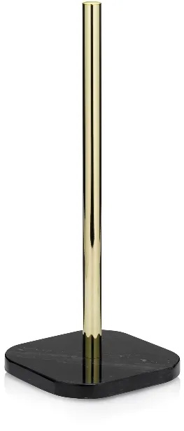 Preisvergleich Produktbild Toilettenpapierhalter Liron Metall gold 15,0x15,0x37,0cm