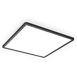 B.K.Licht LED Panel, Deckenlampe 22W ultraflach, Deckenleuchte Wohnzimmer indirekt 42x42cm