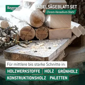 Bayerwald Werkzeuge Säbelsägeblatt 230 mm 5 Stück