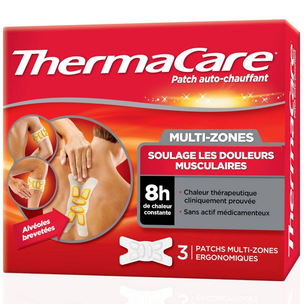 Thermacare Multi-Zones Wraps 3 pc(s) bandage(s)