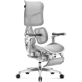 Diablo Chairs Brave V-Kinetic Netzstoff Grau