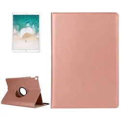 Schutzhülle für iPad Pro 10.5 Tablet Hülle Schutz Tasche Case Cover Rose Gold 360 Grad drehbar Rotation Bumper