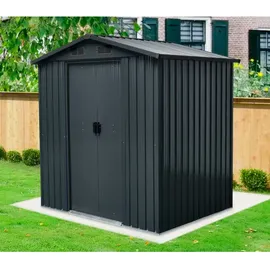 jungelmar Gartenhaus Satteldach 1 x 1,94 m Anthrazit