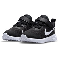 Nike Revolution 6 Kinder Sneaker, Black/White-Dark Smoke Grey, 22