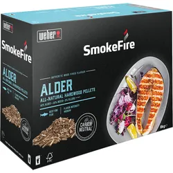 Weber SmokeFire Holzpellets Erle, 8 kg