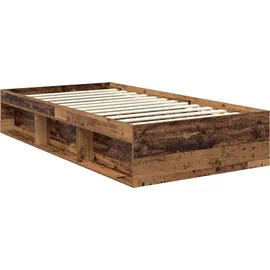 vidaXL Bettrahmen 100 x 200 cm Braun