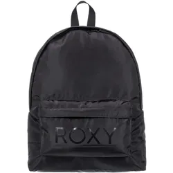 Tagesrucksack ROXY "Mint Frost", Damen, grau (anthrazit), 100% Polyester, Rucksäcke