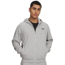 Under Armour Rival Lightweight Kapuzenjacke Herren Grau/Schwarz 3XL