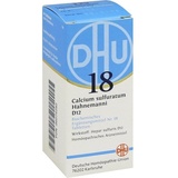 DHU-ARZNEIMITTEL BIOCHEMIE DHU 18 Calcium sulfuratum HAHNEMANNI D12