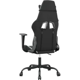 vidaXL Gaming-Stuhl Kunstleder Schwarz und Weiß