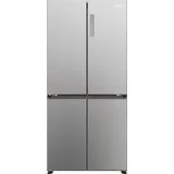 Haier HCR3818ENMM CUBE 83 SERIE 3 Kühl-Gefrierkombination / 4 Door mit Edelstahlfront/Total No Frost/Inverter Kompressor/XL-Slim-Line Air Surround