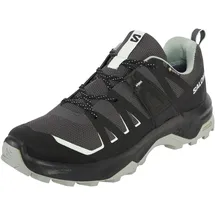 Salomon EXTEND GORE-TEX W Asphalt/Black/Greenm, Größe 38 2⁄3 in schwarz, Asphalt/Black/Green milieu),