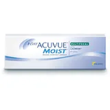 Acuvue MOIST Multifocal Tageskontaktlinsen spenden Feuchtigkeit – Tageskontaktlinsen mit -2 dpt und BC 8.4 – UV Schutz & Komfortables Tragegefühl – 30 Linsen