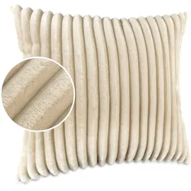 kisska Kissenbezug Lilli 50 x 50 cm Beige