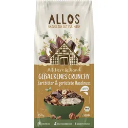 Allos Mit Herz & Hand Gebackenes Crunchy Zartbitter bio