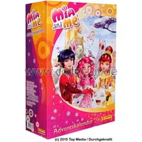 Panini Mia and me Adventskalender zur neuen Sticker Kollektion Feen Yuko Mo Mia Phuddle mit 1 Sammelalbum und 160 Stickern