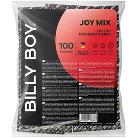 Billy Boy Joy Mix 100 Stück, 52 - 56 mm, bunt