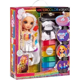 MGA Entertainment Rainbow High Watercolour & Create Modepuppe (507598)