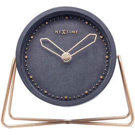 Nextime Tischuhr Cross Table 17,5 x 15,5 cm schwarz