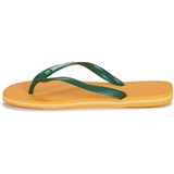 Havaianas Unisex Brasil Logo Flip Flops, Pop Yellow, 41/42 EU