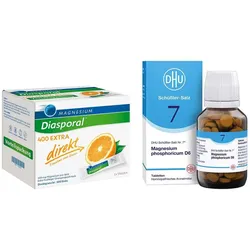 Magnesium Diasporal 400 Extra und DHU Schüßler-Salz Nummer 7