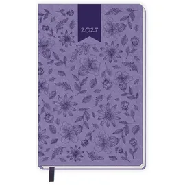 Trötsch Verlag TRÖTSCH - Taschenkalender A6 Soft Touch Blumen 2027